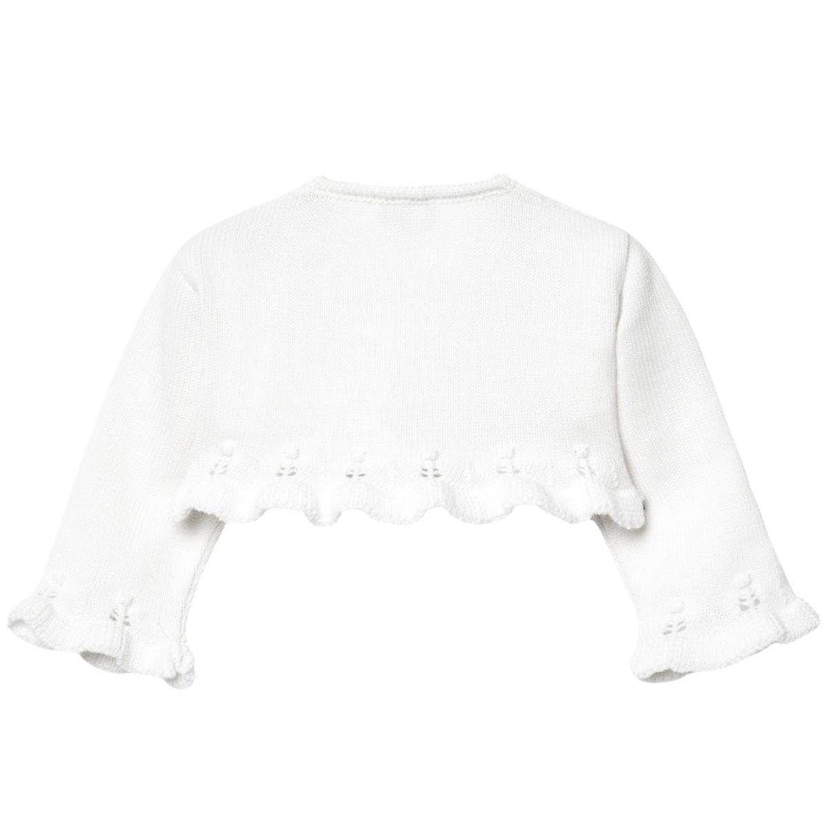 PAZ RODRIGUEZ - Chompa Corta Algodón Bebé Niña Paz Rodríguez.