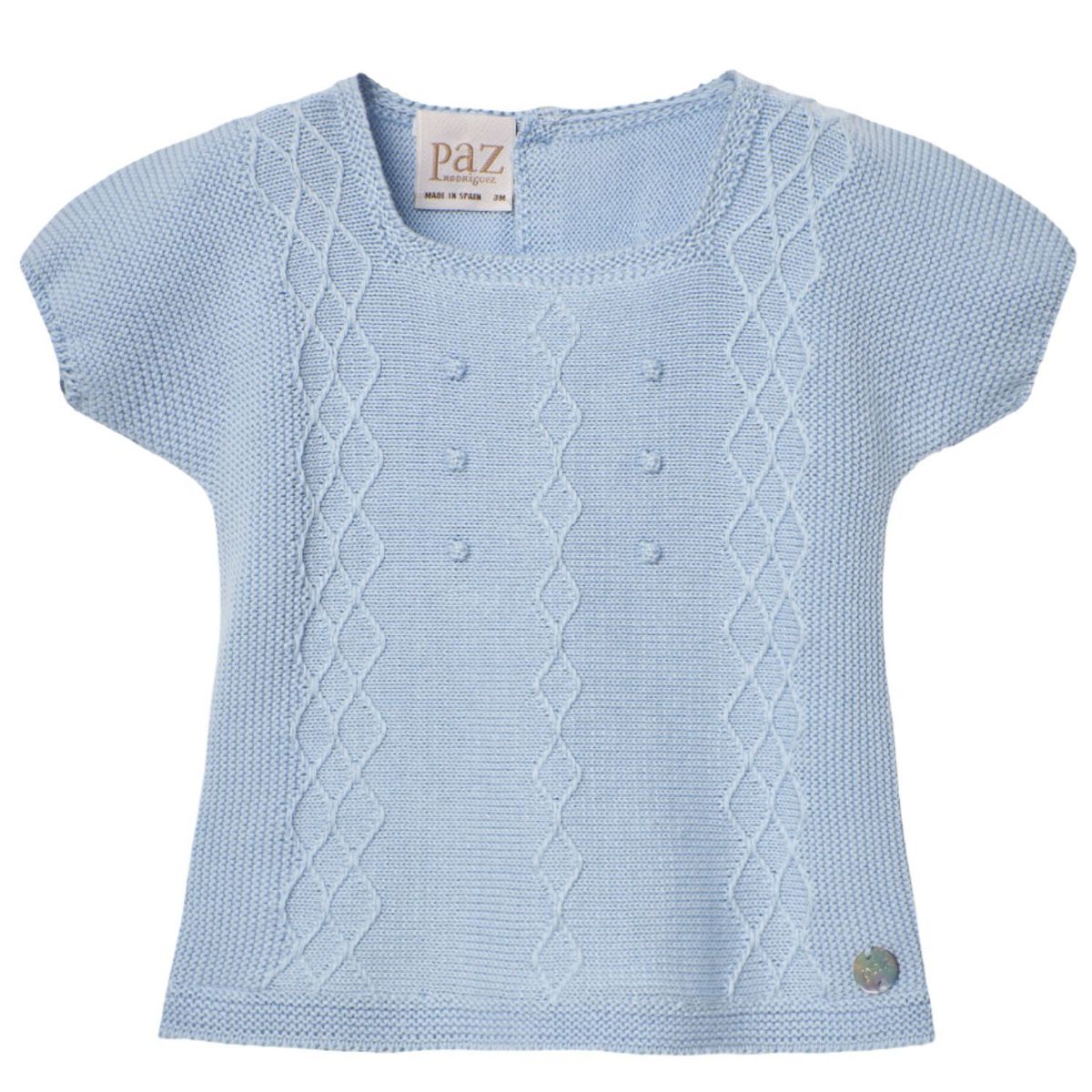 PAZ RODRIGUEZ - Conjunto 2 Piezas Bebé Niño Algodón Paz Rodríguez.