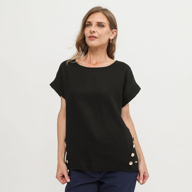 STEFANO COCCI - Blusa Manga Corta Mujer Stefano Cocci