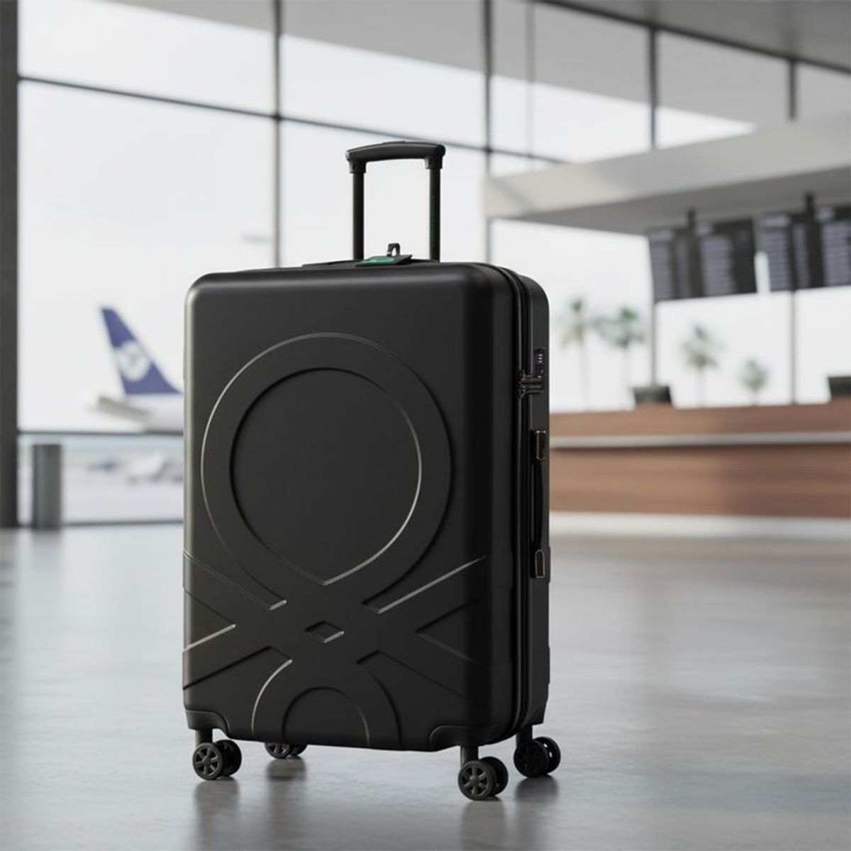 BENETTON - Maleta Grande Vintage