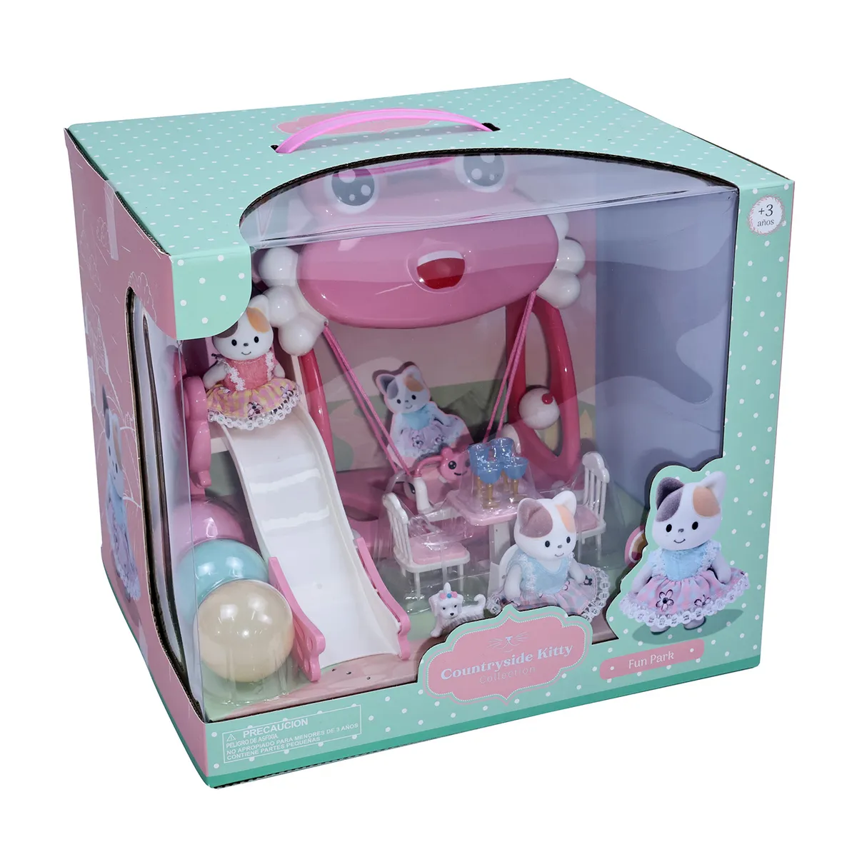 KIDS N PLAY - Set de Juego Parque de Diversiones