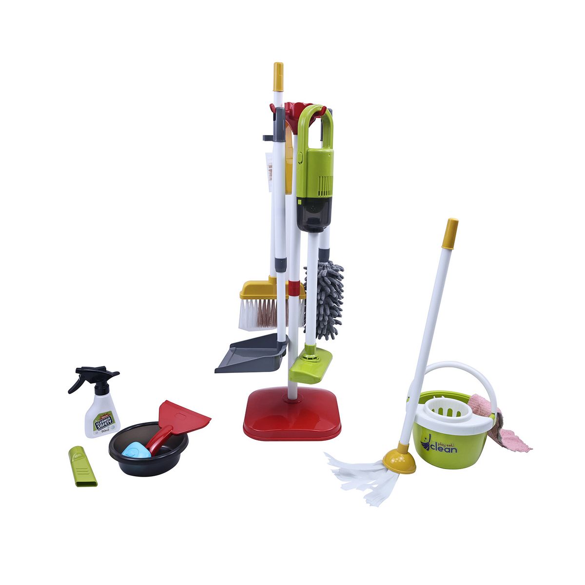 KIDS N PLAY - Jueguete Set De Limpieza 58cm