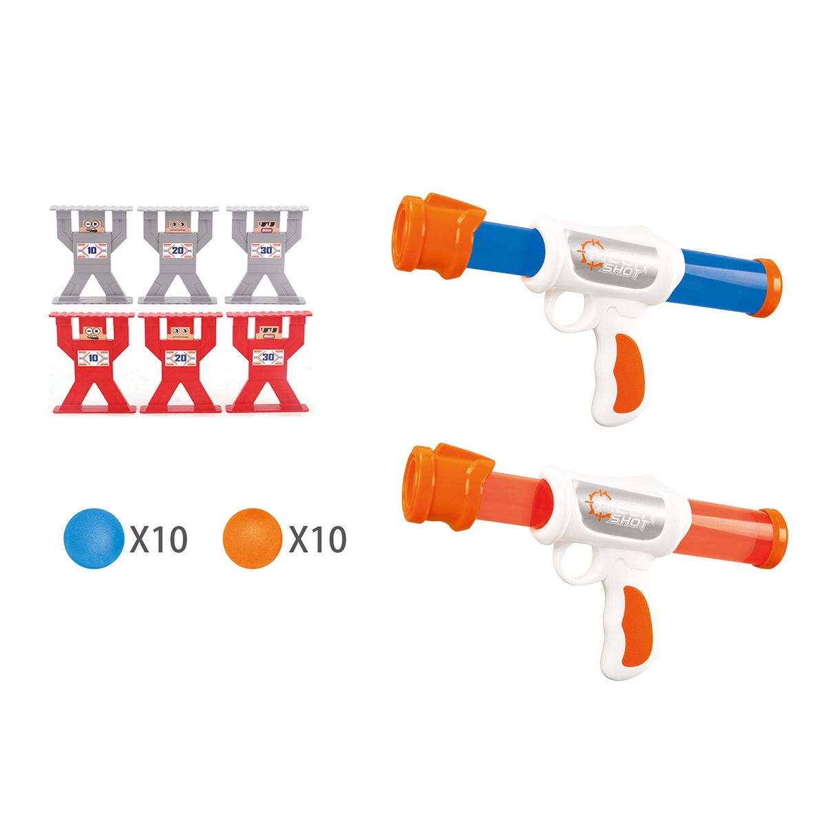 AOJIE - Set De Lanzadores Pelotas Mediano Con 20 Pelotas