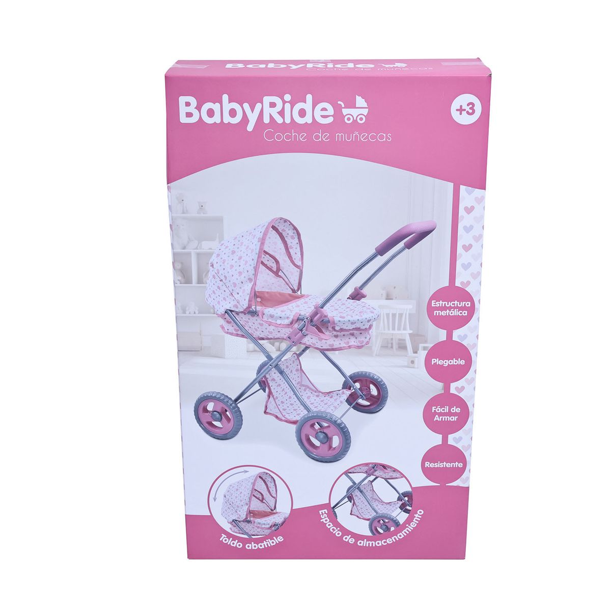 KIDS N PLAY - Juguete Coche Deluxe Para Muñecas