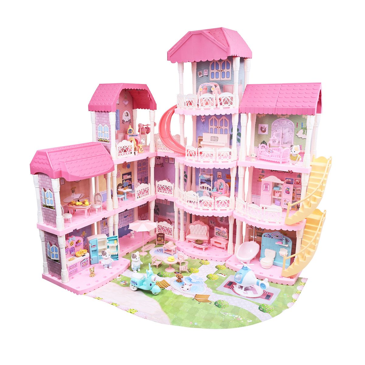 KIDS N PLAY - Set de Juego Mansión del Conejo