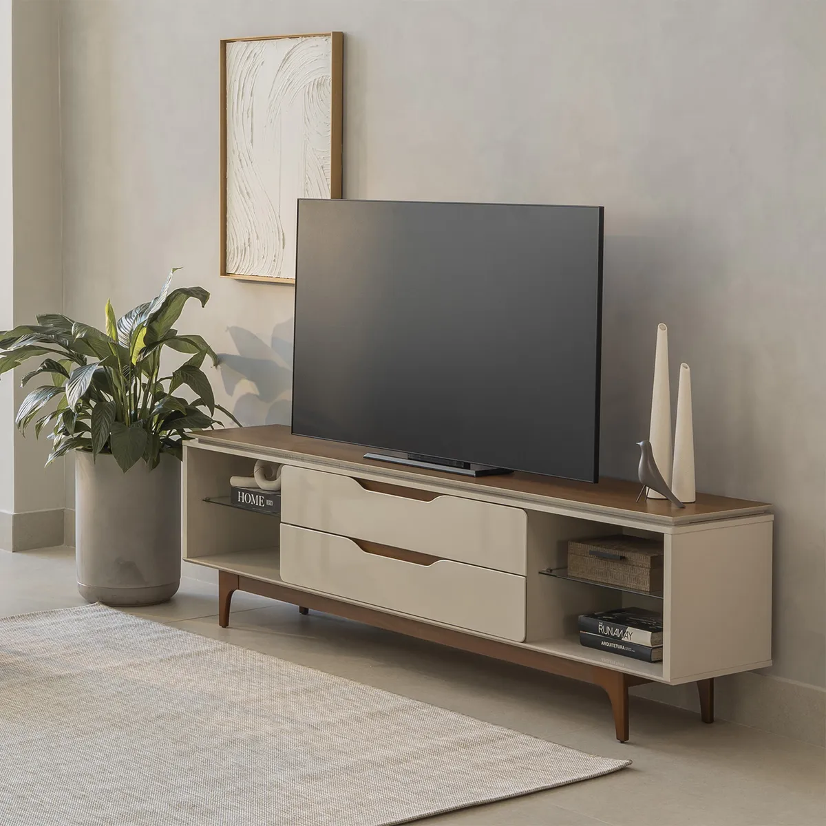 BASEMENT HOME - Mesa De Tv Los Angeles 75"