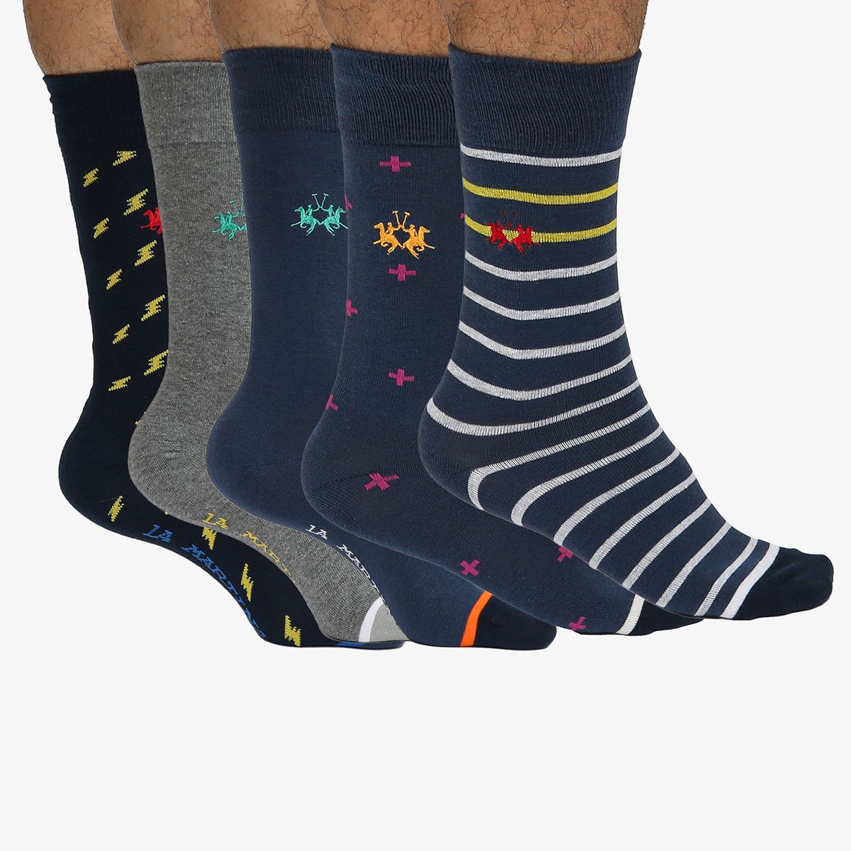 LA MARTINA - Medias Pack Casual Hombre La Martina