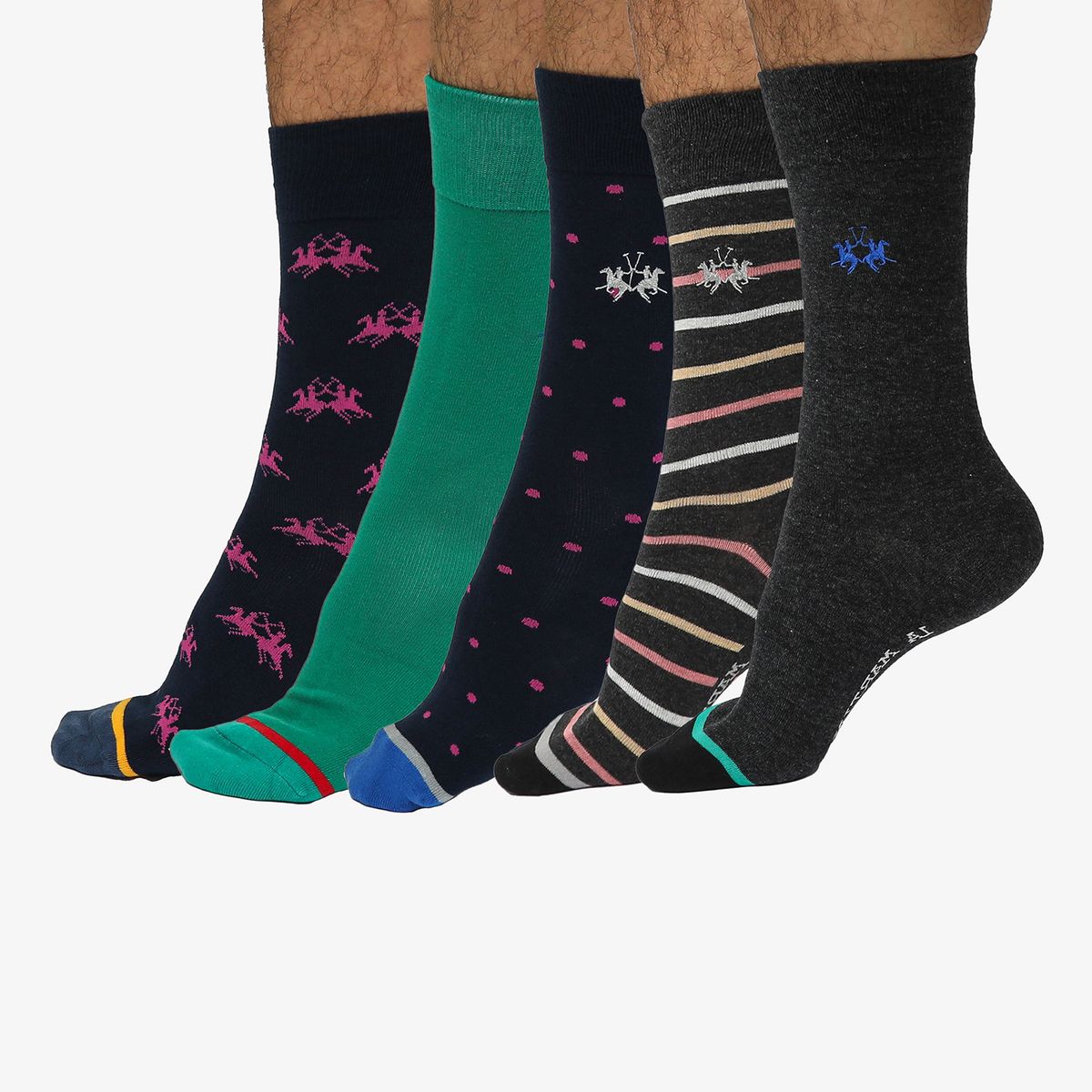 LA MARTINA - Medias Pack Casual Hombre La Martina