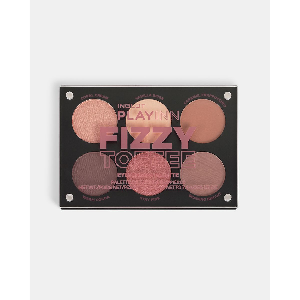 INGLOT - Paleta De Sombras Playin Fizzy Toffee Inglot