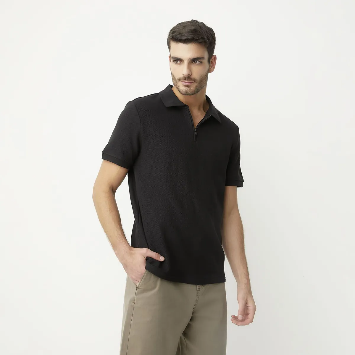 BASEMENT - Polo Algodón Casual Regular Fit Hombre Basement