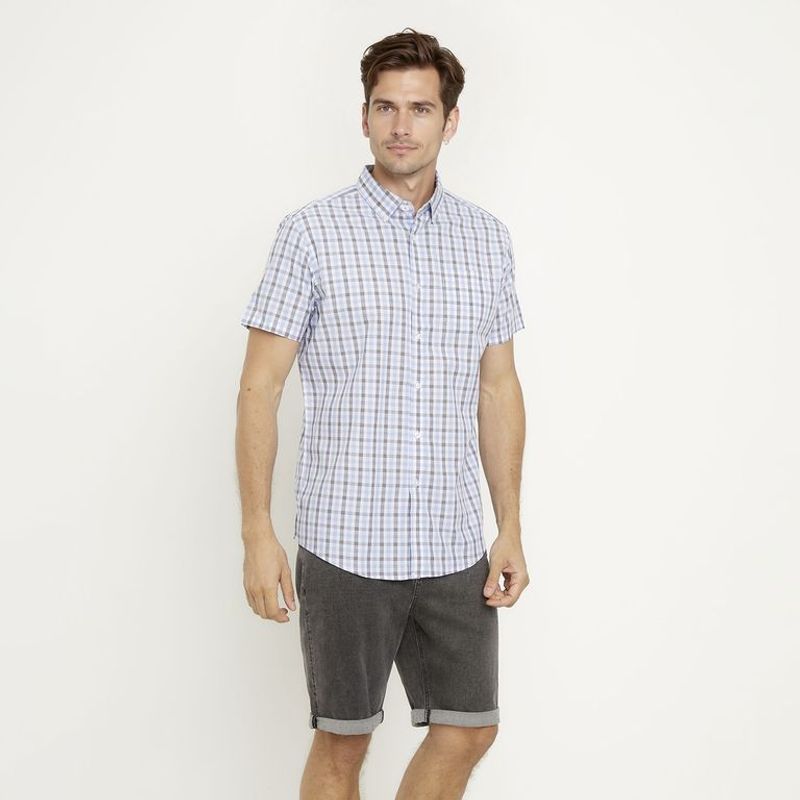 NEWPORT - Camisa 100% Algodón Casual Hombre Newport