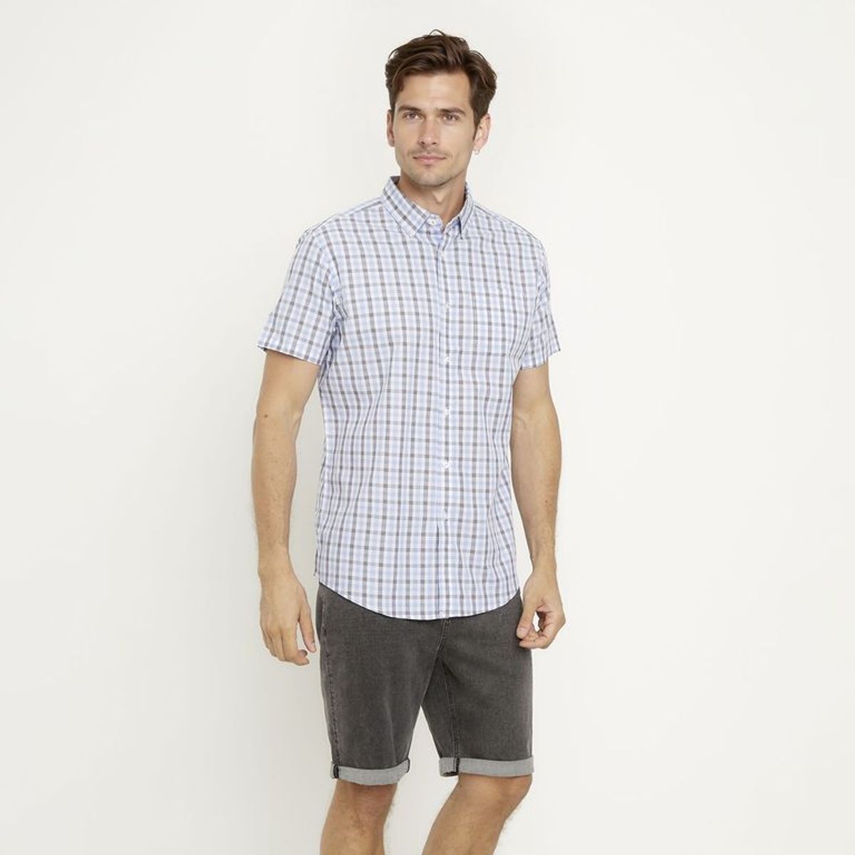 NEWPORT - Camisa 100% Algodón Casual Hombre Newport