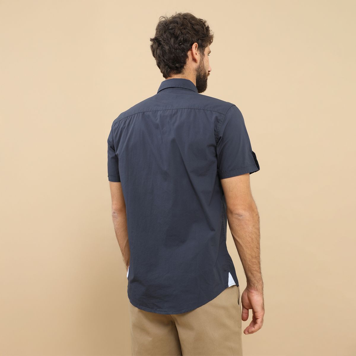 UNIVERSITY CLUB - Camisa 100% Algodón Casual Hombre University Club