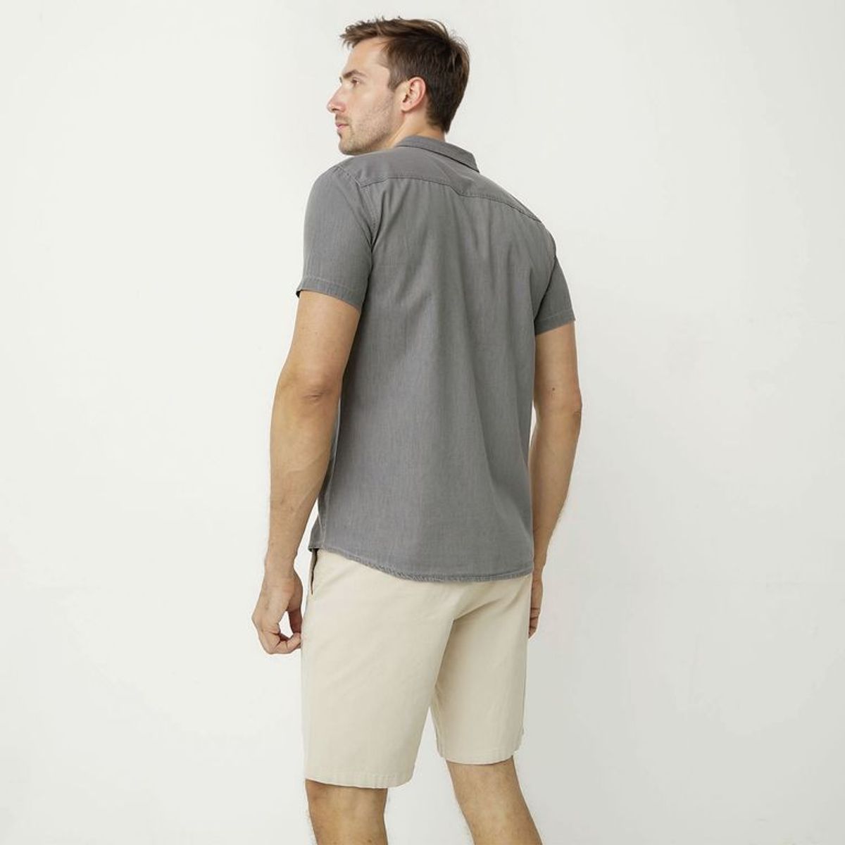 UNIVERSITY CLUB - Camisa 100% Algodón Casual Hombre University Club