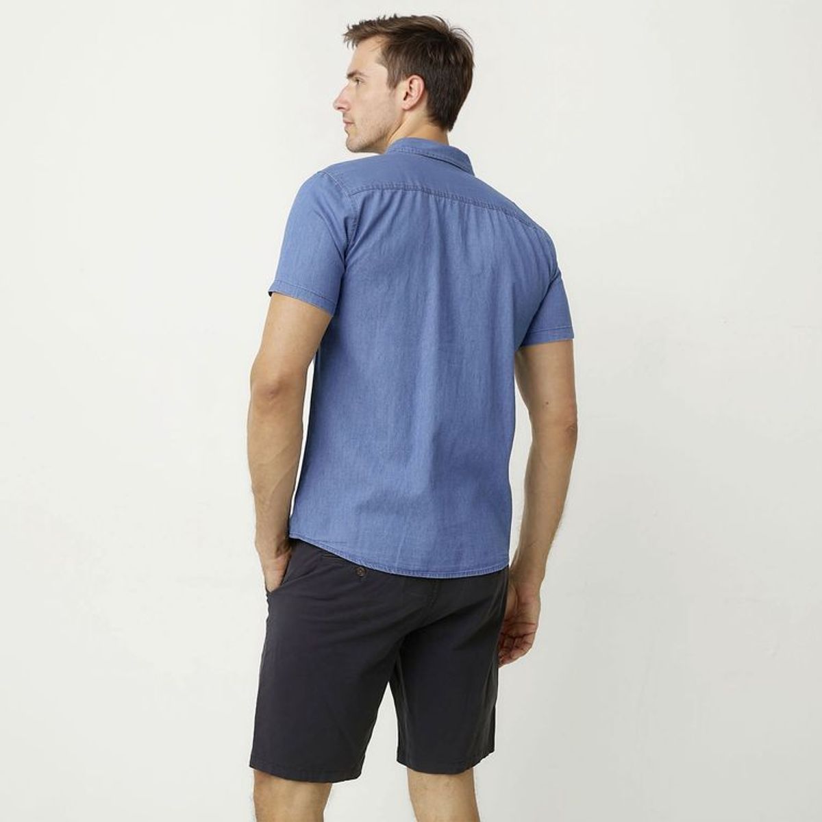 UNIVERSITY CLUB - Camisa 100% Algodón Casual Hombre University Club