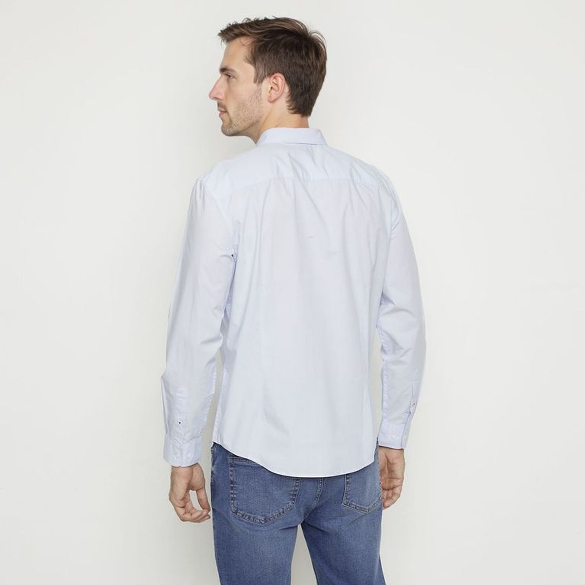 UNIVERSITY CLUB - Camisa 100% Algodón Casual Hombre University Club