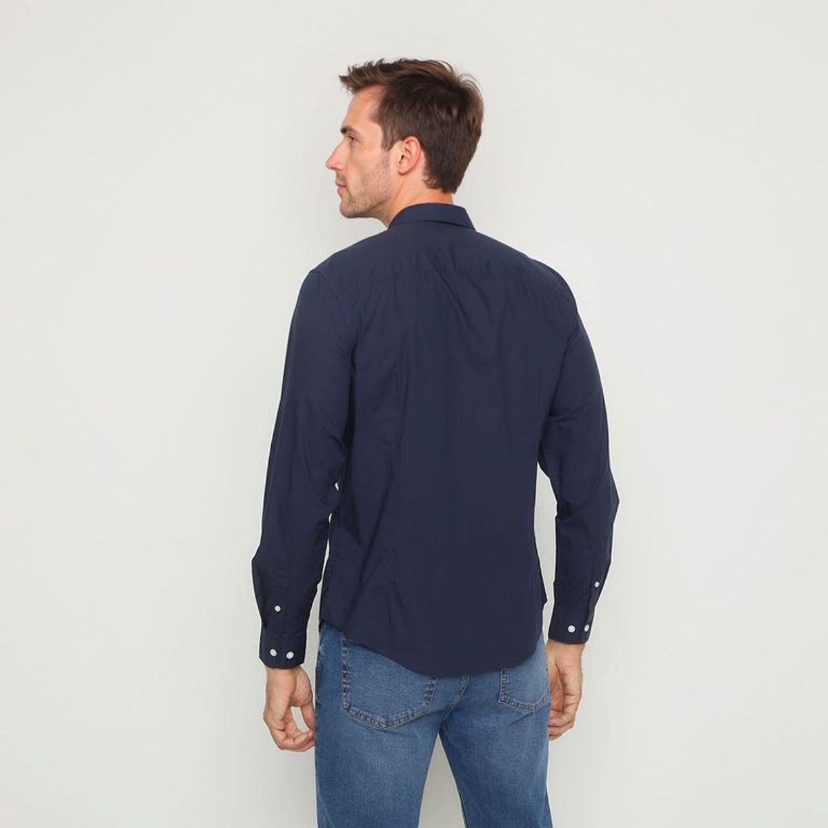 UNIVERSITY CLUB - Camisa 100% Algodón Casual Hombre University Club