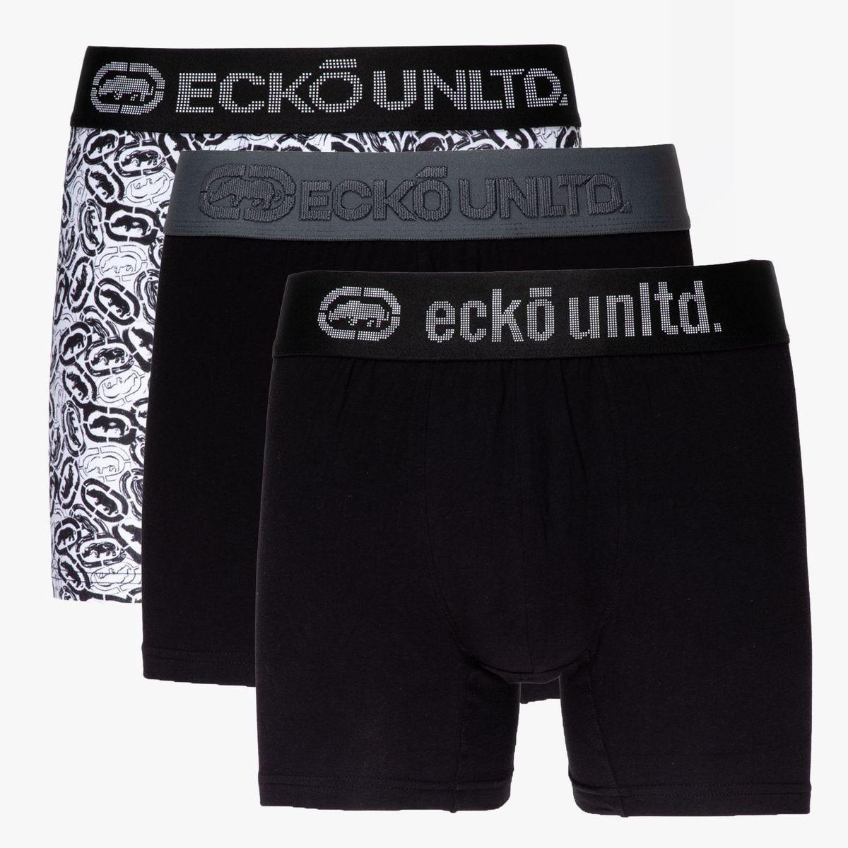 ECKO - Boxer Pack X3 Algodón Hombre Ecko