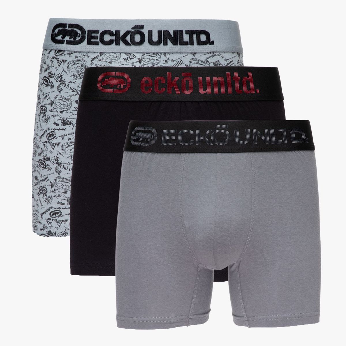 ECKO - Boxer Pack X3 Algodón Hombre Ecko