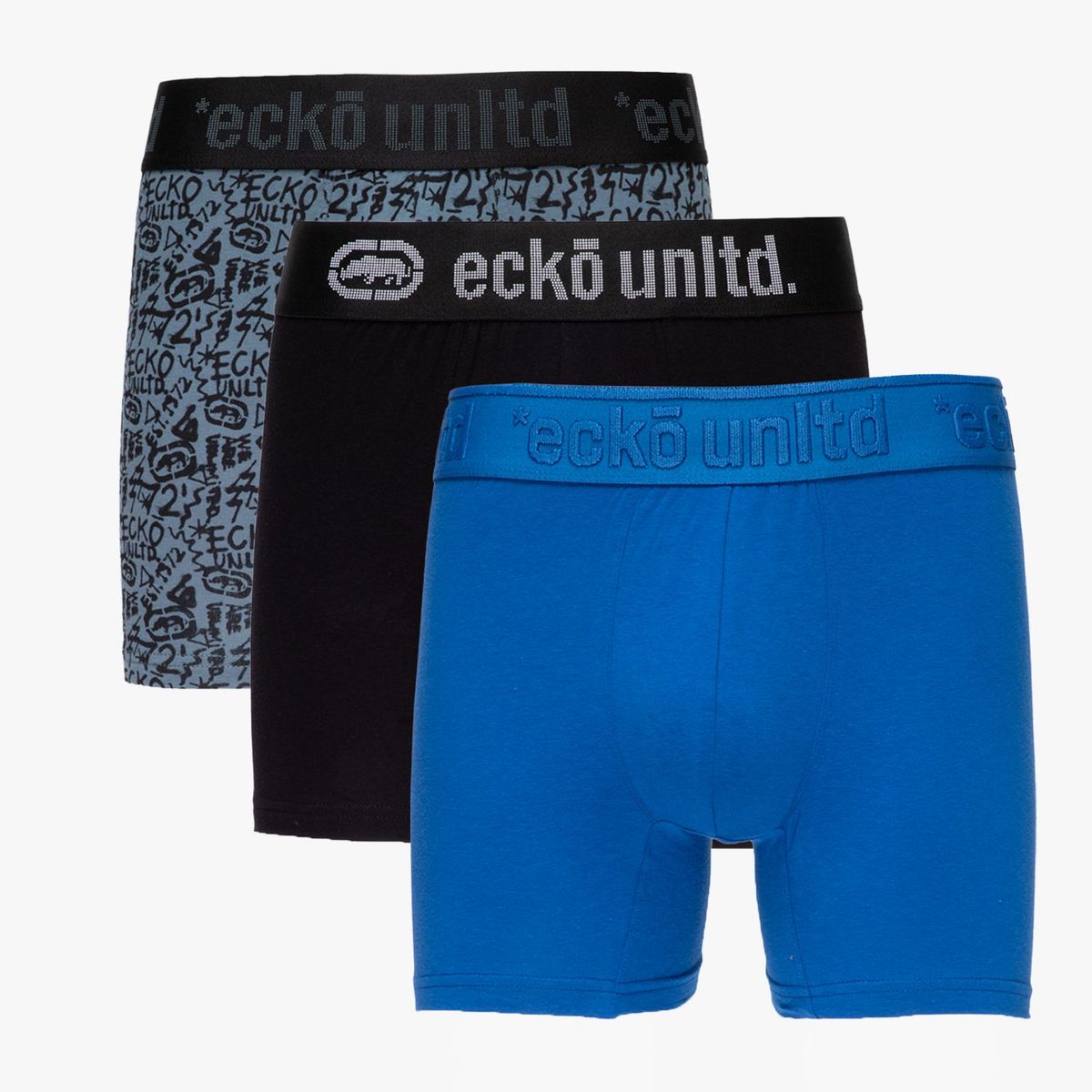 ECKO - Boxer Pack X3 Algodón Hombre Ecko