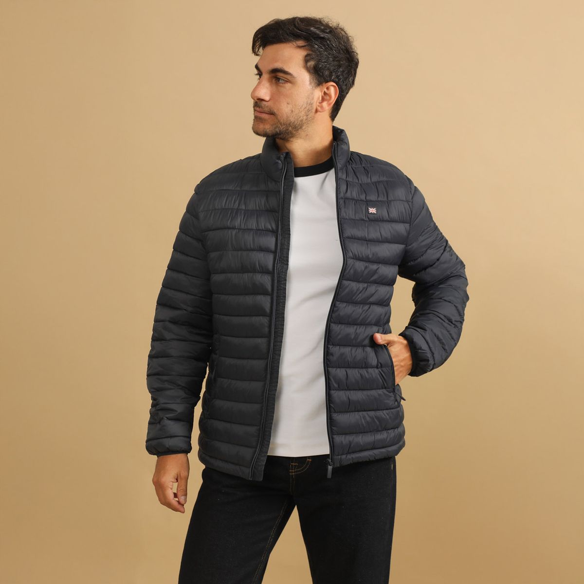 UNIVERSITY CLUB - Casaca Impermeable Casual Hombre Univercity Club