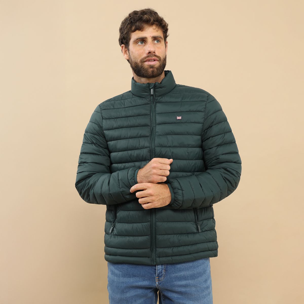 UNIVERSITY CLUB - Casaca Impermeable Casual Hombre Univercity Club