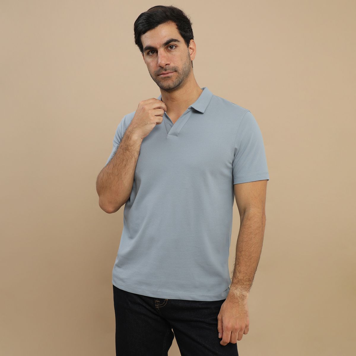BASEMENT - Polo Algodón Casual Regular Fit Hombre Basement