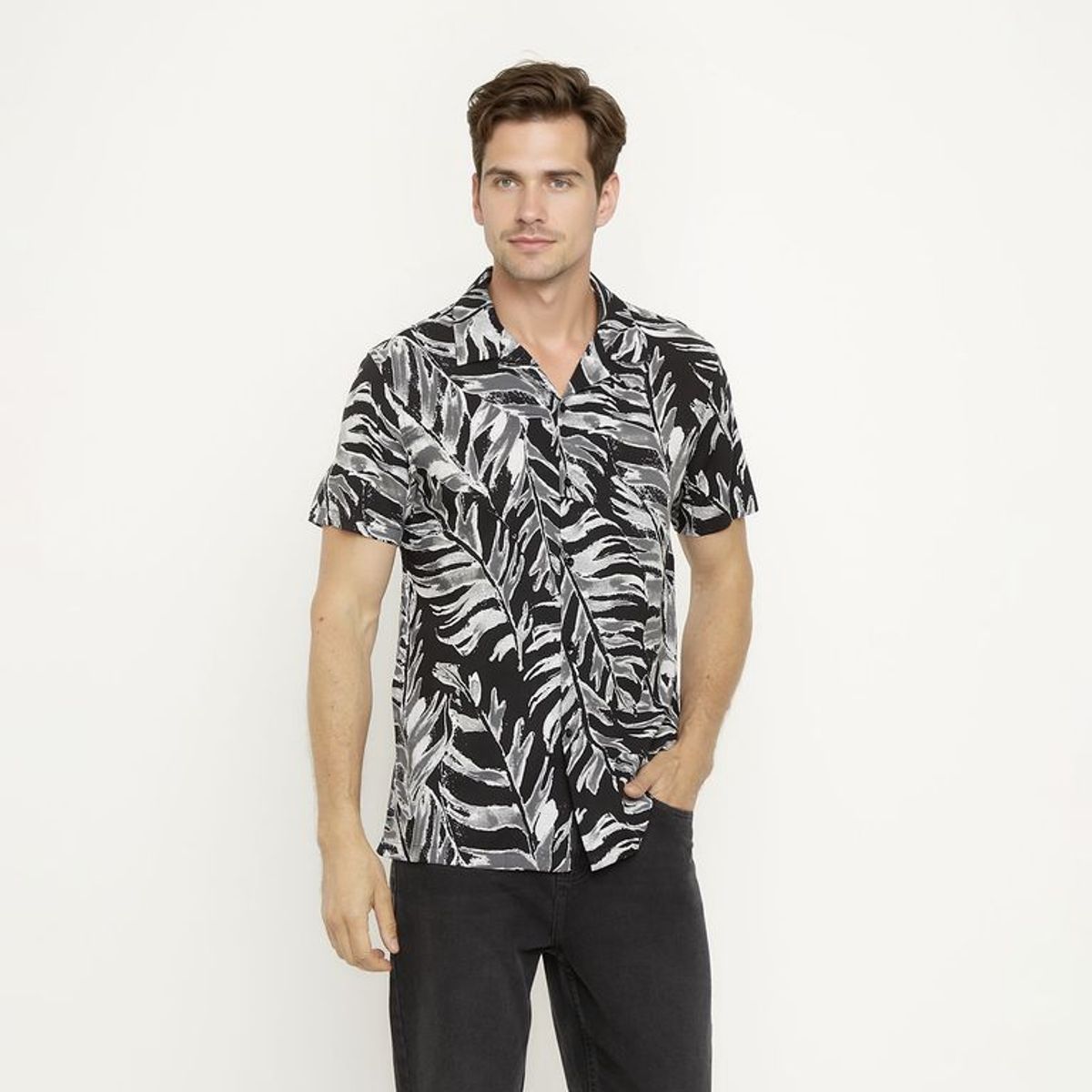 NEWPORT - Camisa Algodón Casual Hombre Newport