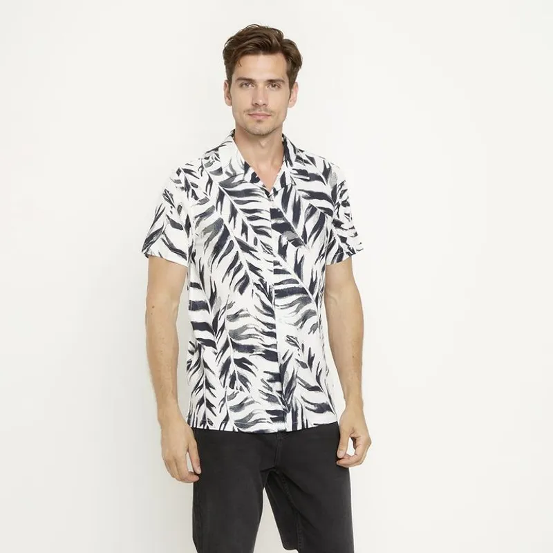 NEWPORT - Camisa Algodón Casual Hombre Newport