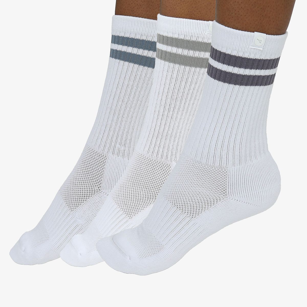 DIADORA - Medias Athleisure Crew Pack X3 Deportivas Unisex Diadora