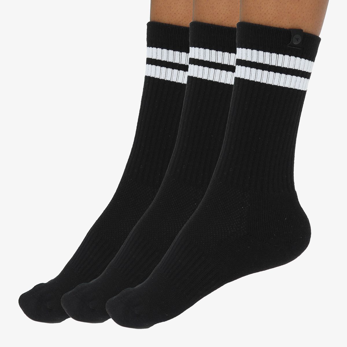 DIADORA - Medias Athleisure Crew Pack X3 Deportivas Unisex Diadora