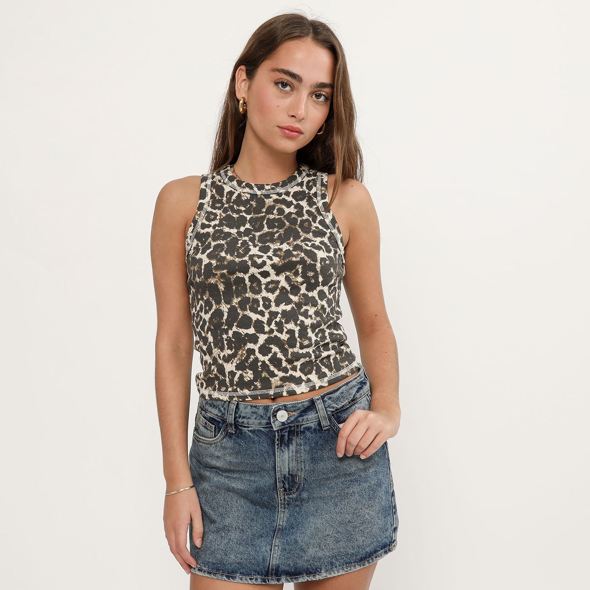 DENIMLAB - Polo Sin Mangas Mujer Denimlab