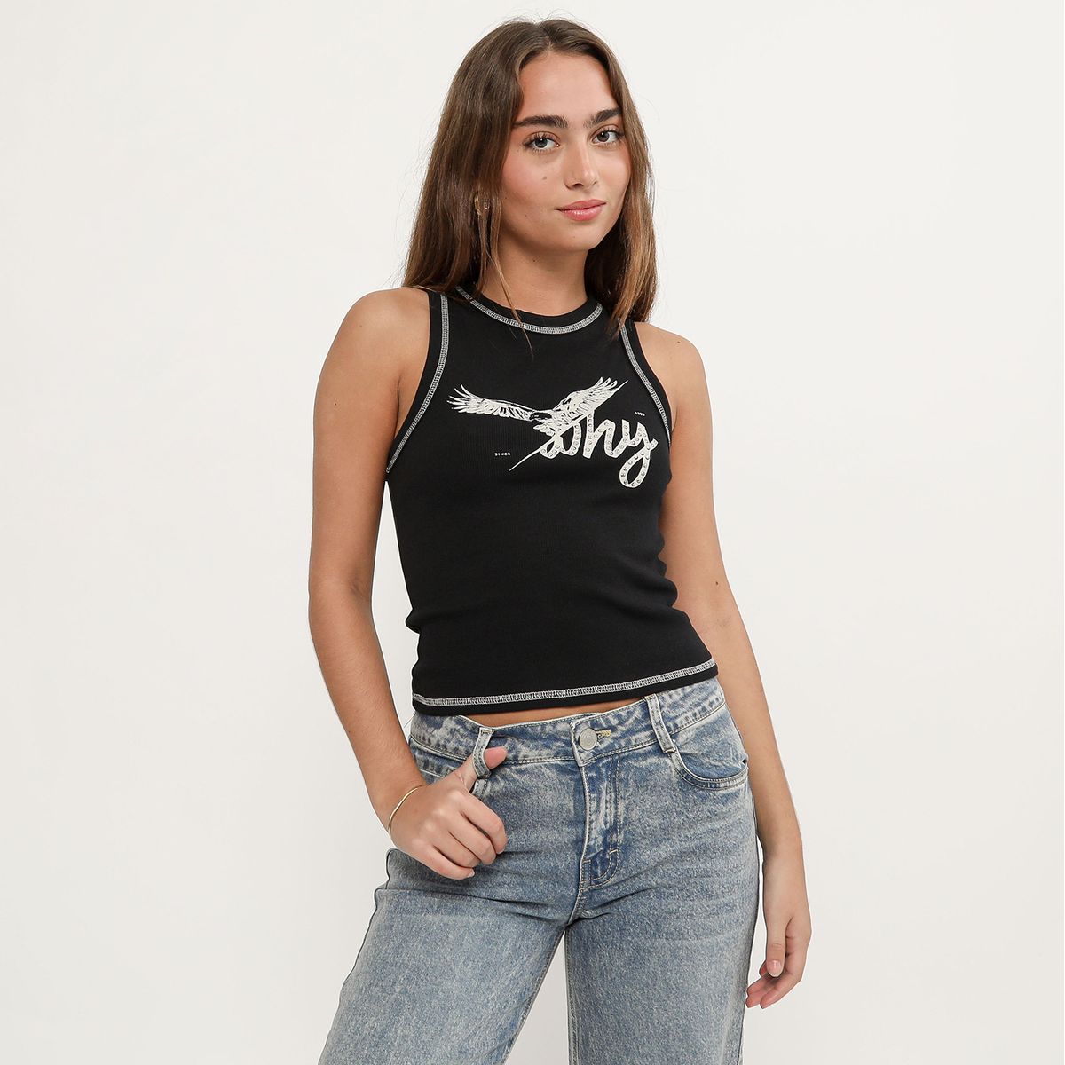 DENIMLAB - Polo Sin Mangas Mujer Denimlab