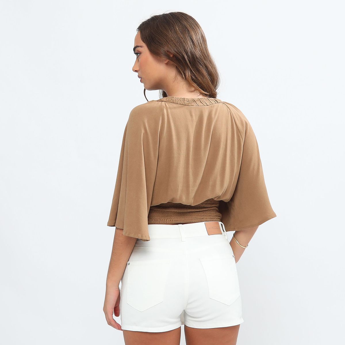 DENIMLAB - Blusa Manga Corta Mujer Denimlab