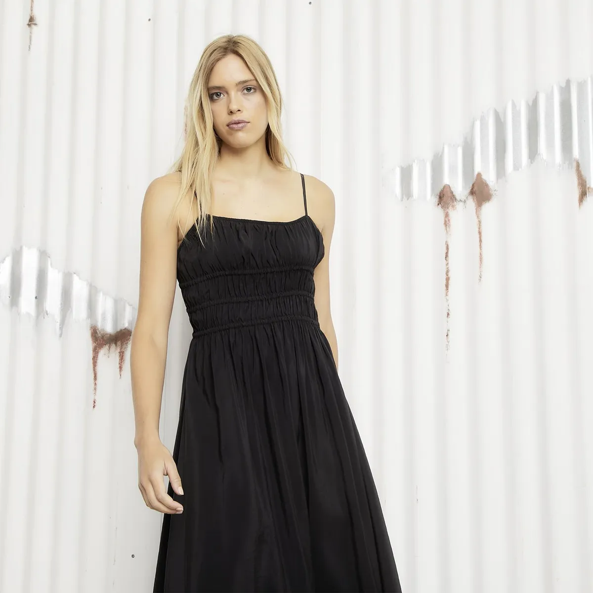 DENIMLAB - Vestido Largo Mujer Denimlab