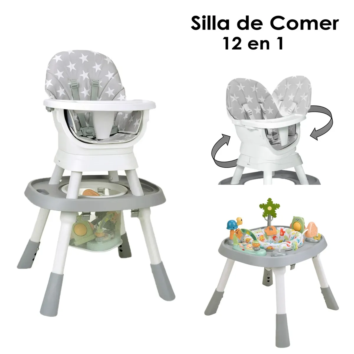 PRIORI - Silla De Comer Bebé Yae 12 En 1 Priori