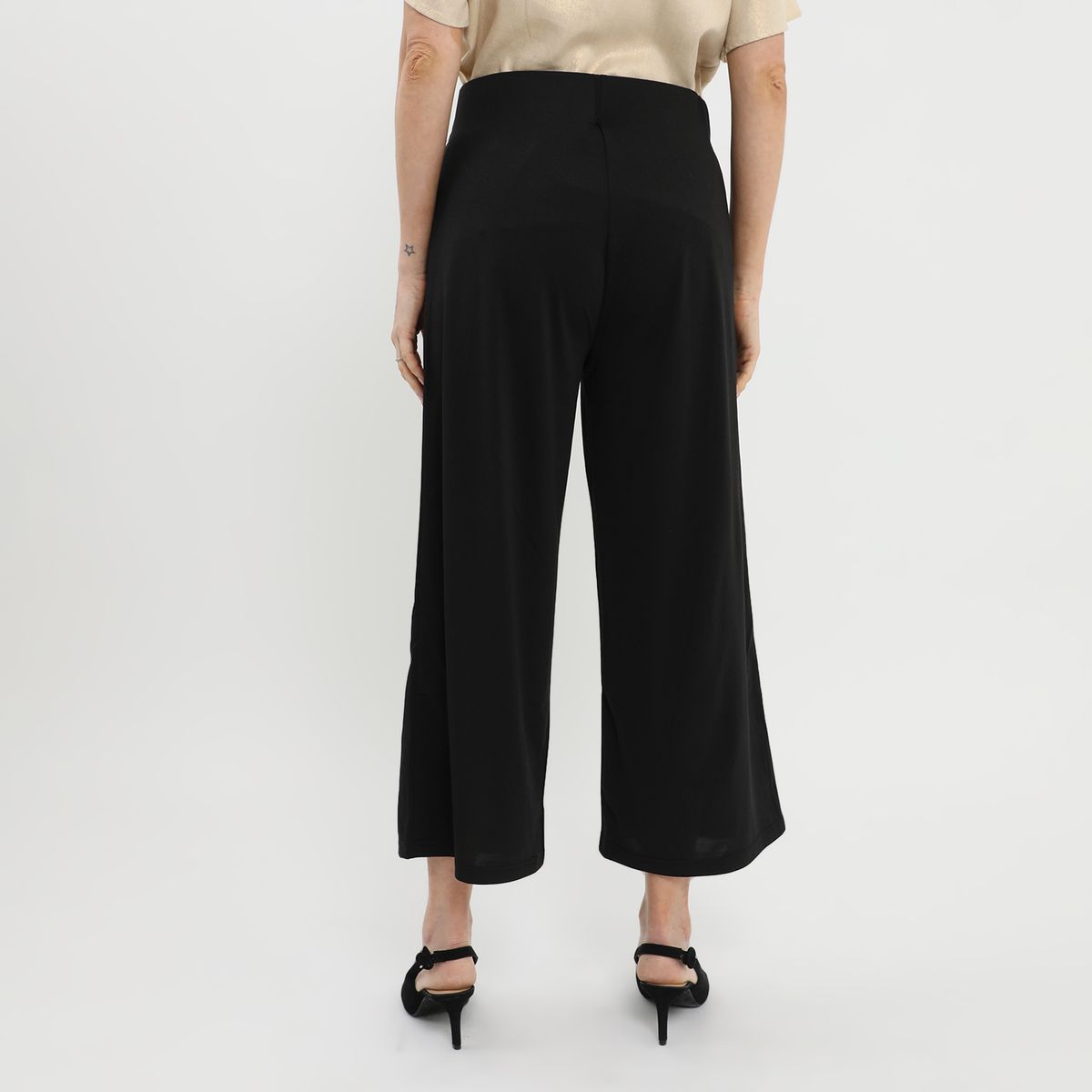 STEFANO COCCI - Pantalón Fluido Tiro Alto Mujer Stefano Cocci