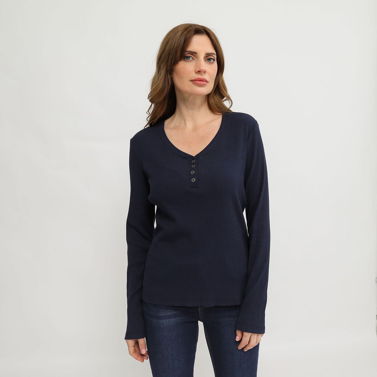 NEWPORT - Polo Manga Larga Mujer Newport