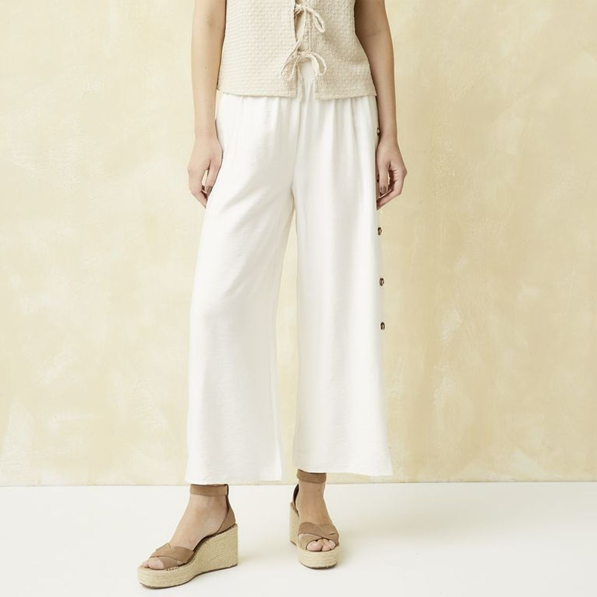 UNIVERSITY CLUB - Pantalón Fluido Mujer University Club