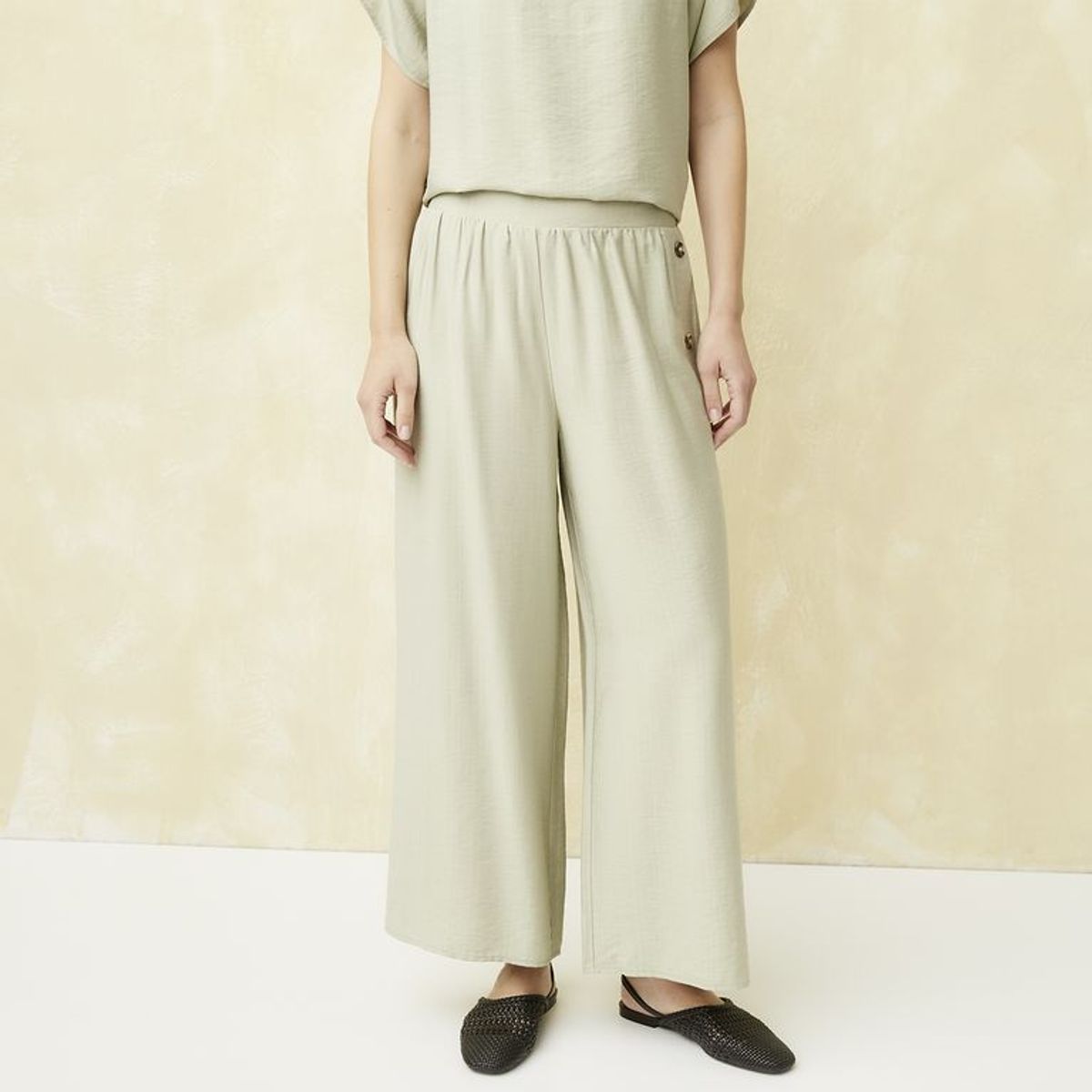 UNIVERSITY CLUB - Pantalón Fluido Mujer University Club