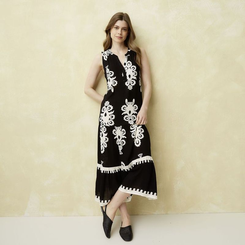 UNIVERSITY CLUB - Vestido Largo Mujer University Club