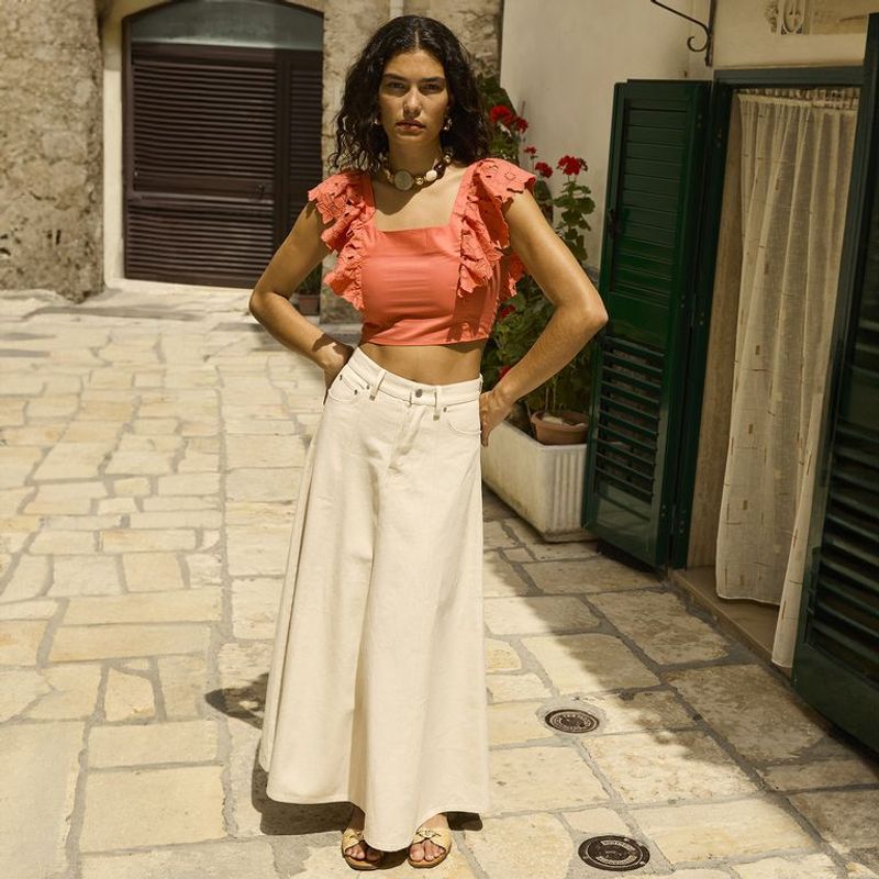 BASEMENT - Falda Larga Mujer Basement