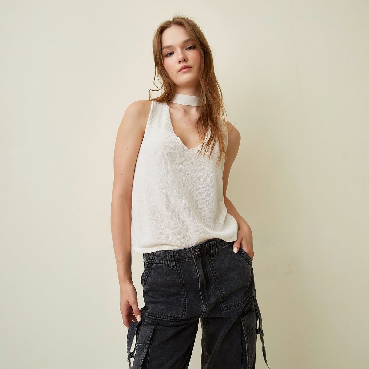 SYBILLA - Polo Casual Mujer Sybilla