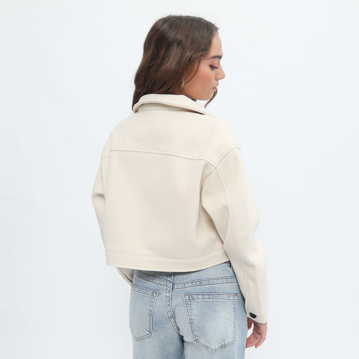 SYBILLA - Casaca Trucker Mujer Sybilla