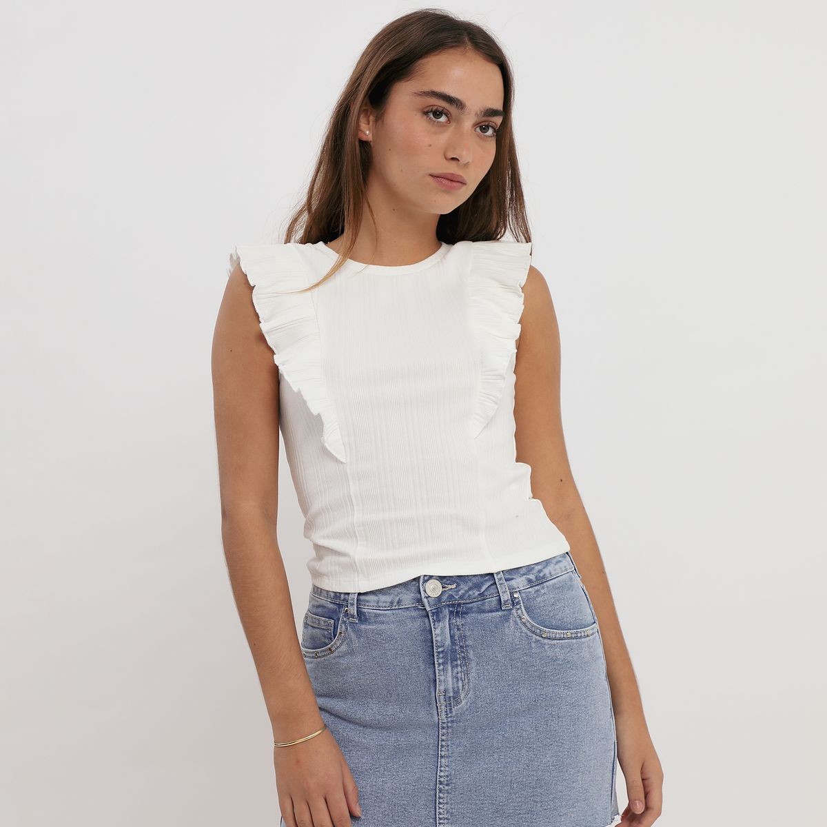 DENIMLAB - Polo Sin Mangas Mujer Denimlab