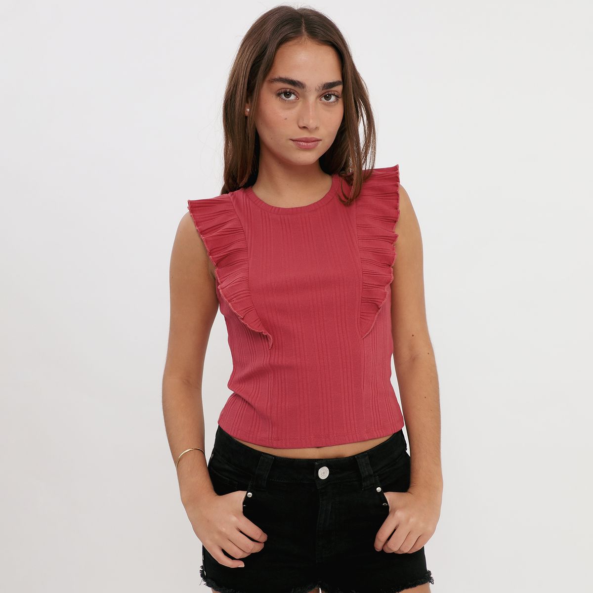 DENIMLAB - Polo Sin Mangas Mujer Denimlab