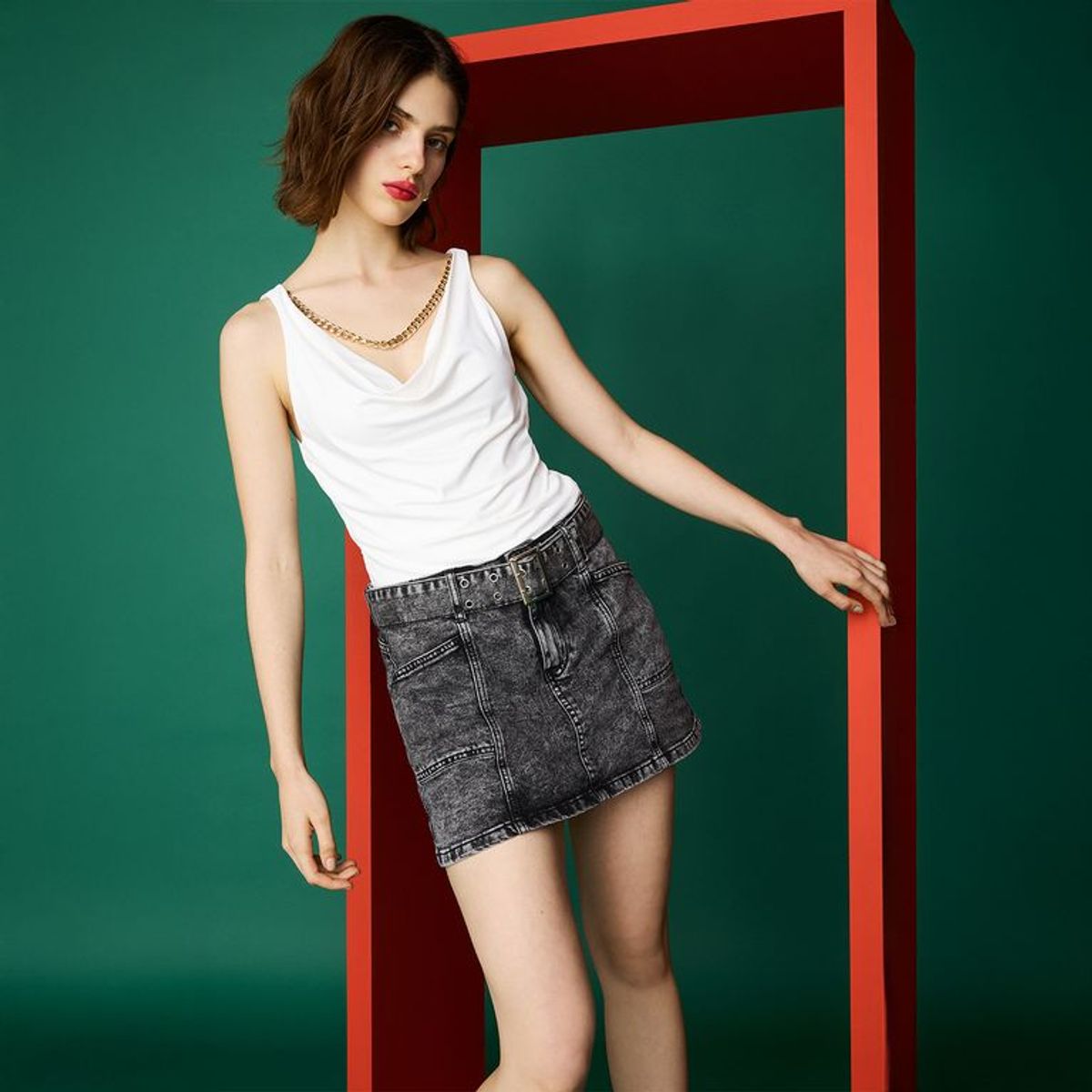 MOSSIMO - Polo Tira Brillos