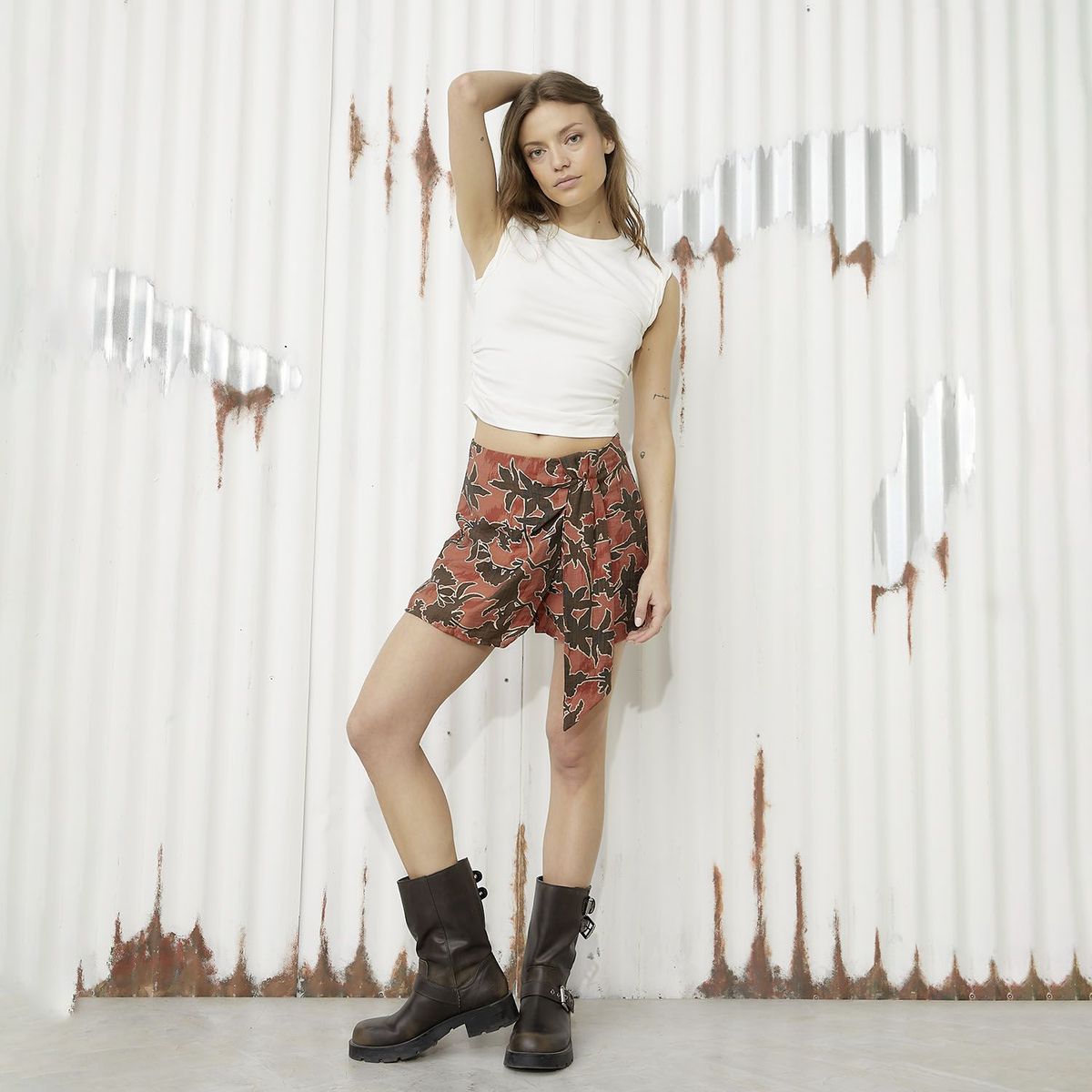 DENIMLAB - Falda Short Mujer Denimlab