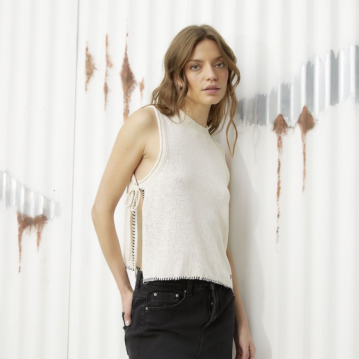 DENIMLAB - Polo Sin Mangas Mujer Denimlab