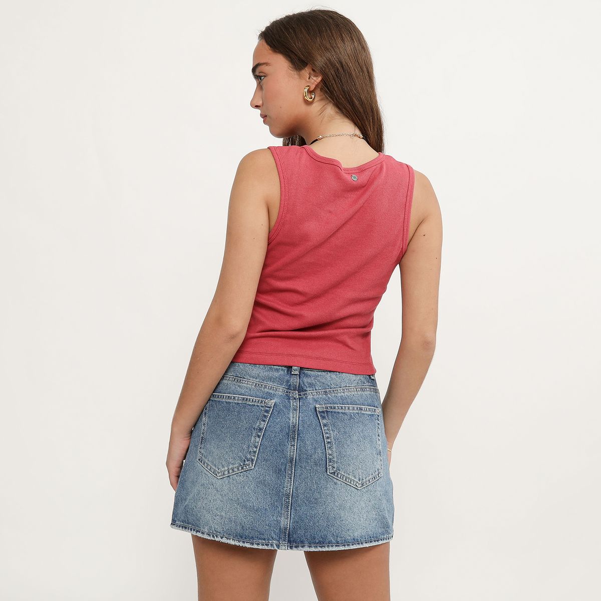 DENIMLAB - Polo Sin Mangas Mujer Denimlab